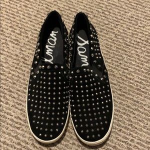 Sam Edelman suede spiked shoes